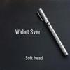 Dual-Tip Gold & Silver Paint Marker: Soft & Hard Tips, Waterproof, Colorfast for DIY & Invitations.