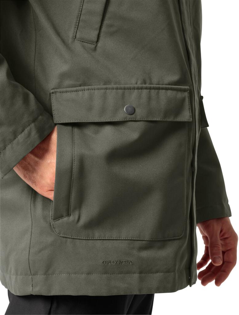 VAUDE Мужская куртка Manukau Parka II Мужская куртка Manukau Parka II (42591) хаки уни