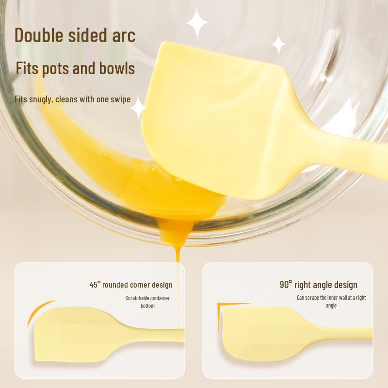 High-Temp Resistant Non-stick Silicone Spatula for Baking and Cooking