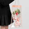 10 Pcs Rectangle Clear Flower Packaging Bags Plastic Flower Bouquet Gift Bags  Festival
