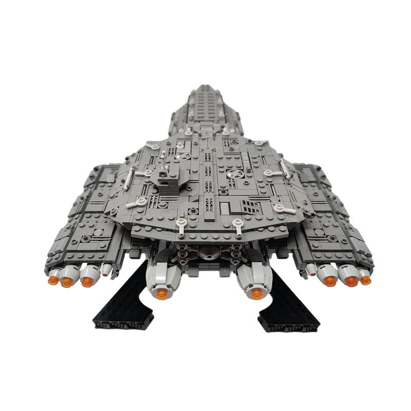 MOC Interstellar Planet Movie Stargate Atlantis BC-304 Daedalus Deep Space Ship Spaceship Toy Bricks Kids Birthday Gift