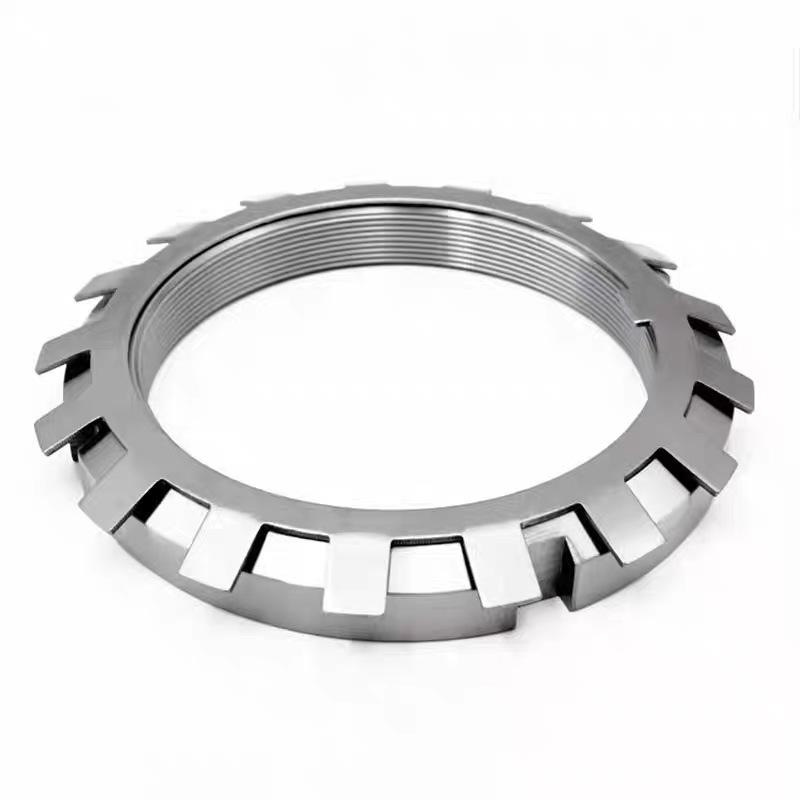 AN Locking Slotted Round Nut Set with KM Lock Washer (AW0405-14)