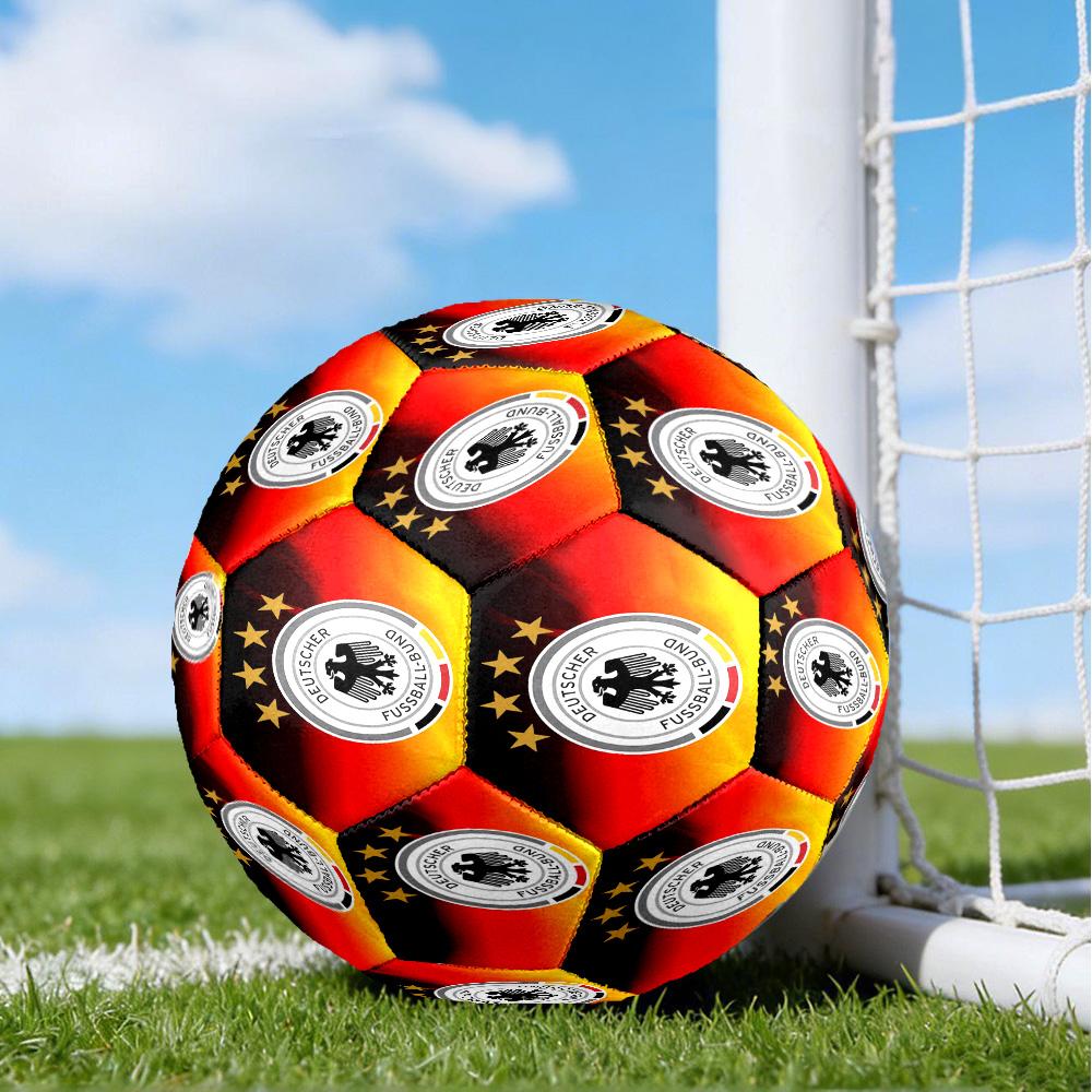 Germany Football Emblem Printed Size 5 Soccer Balls, High-Quality, Anti-Slip, Protective Football, A Unique Gift , Birthdays, Christmas Gifts