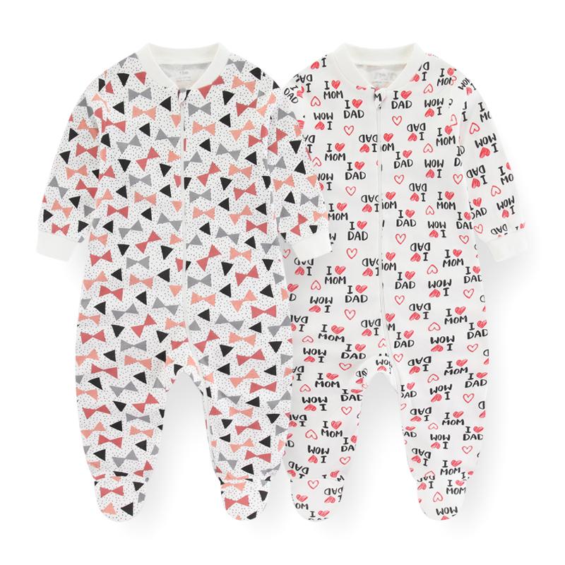 

Детский комбинезон унисекс из 2 предметов, зимняя одежда с длинными рукавами для малышей, мягкая хлопковая пижама для новорожденных мальчиков и девочек 3M