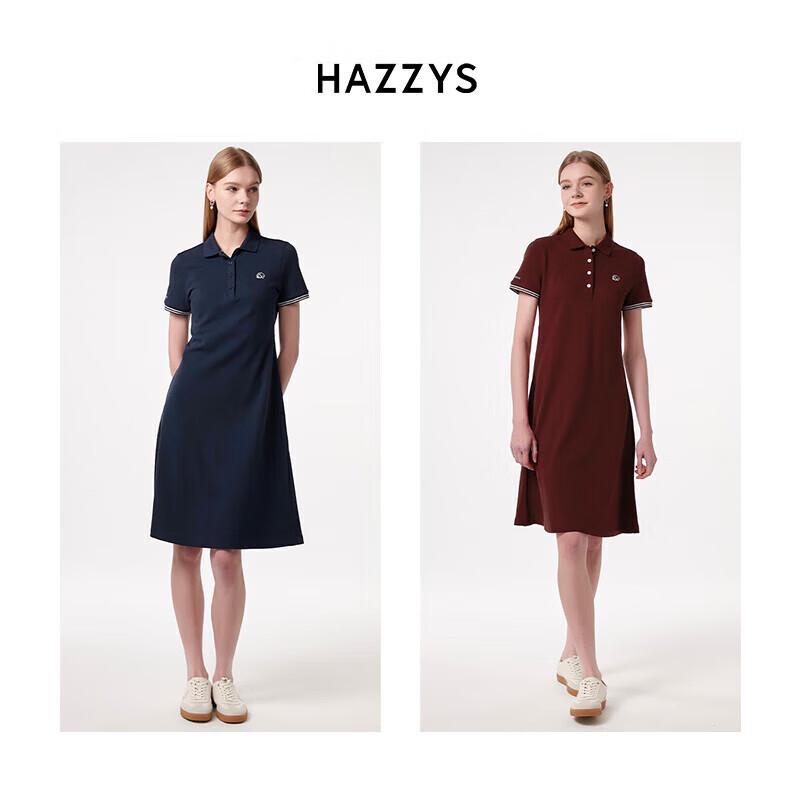 

HAZZYS Women s Summer Polo A-line Dress L