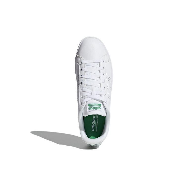 Adidas Cloudfoam Advantage Clean White Green AW3914