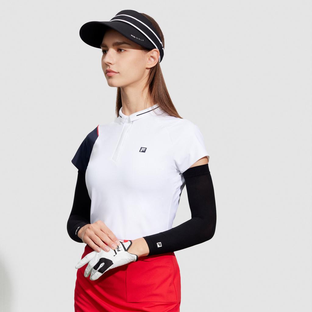 New FILA Polo Shirts Women's Jade White A11W425120FWT