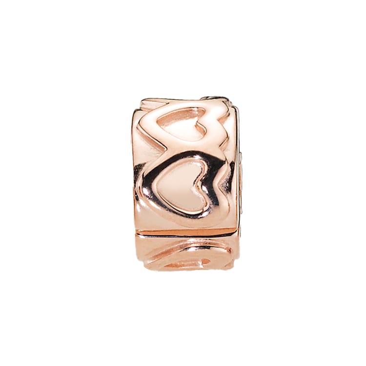 Pandora Clip On Earrings Women's Rose Gold 781978