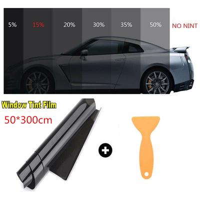 50cm*3m 15% VLT Black Pro Car Home Glass Window Tint Tinting Film Roll