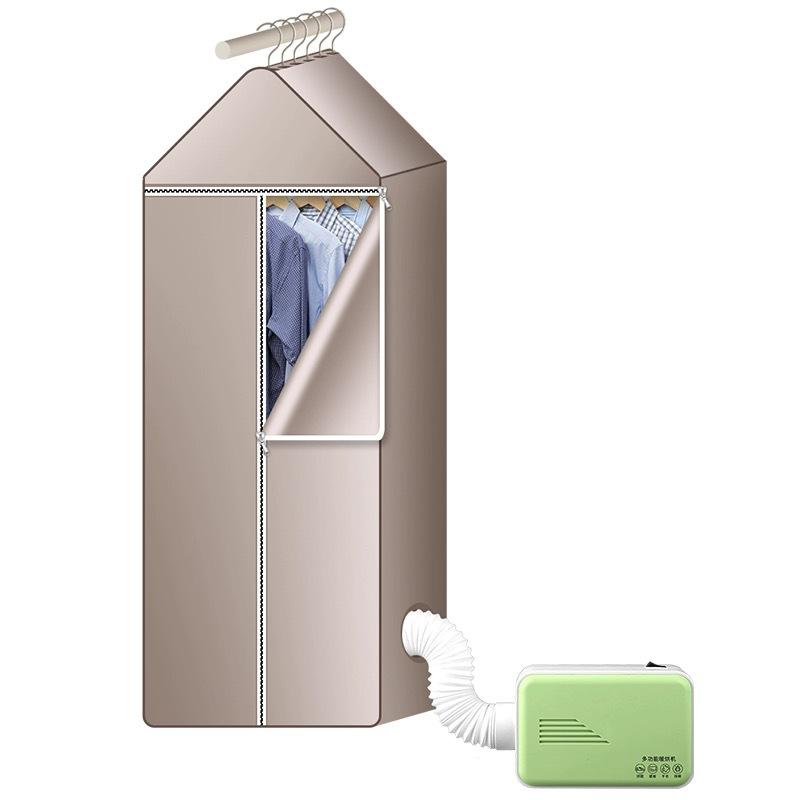 Compact Multifunctional Dryer: Quick Dry for Shoes, Clothes, and Blankets with Dust Mite Removal for Home and Dorm Use.