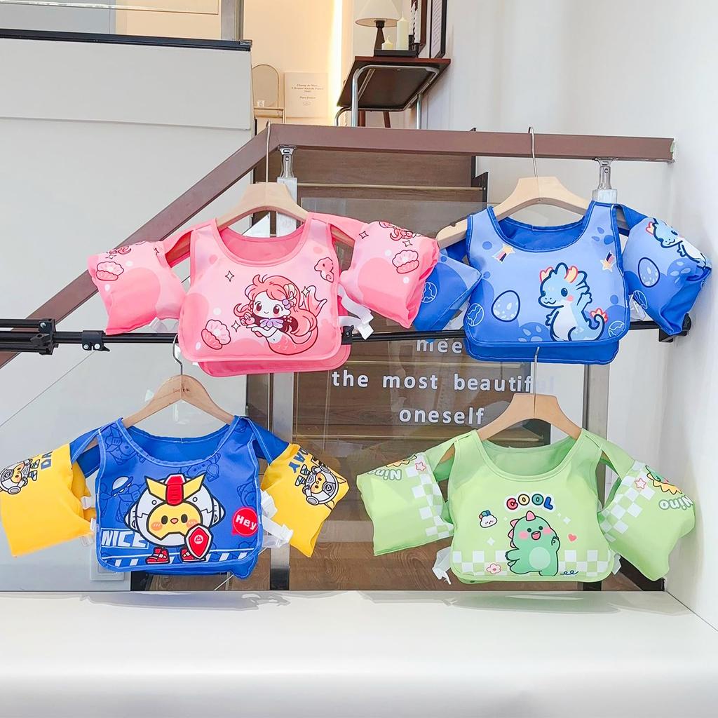 Arm Rings with Floats for Toddlers and Strong Kids Swim Arm Arm Support for Babies and Convenient and Lightweight Children's Babies, Buoyancy, Vest,