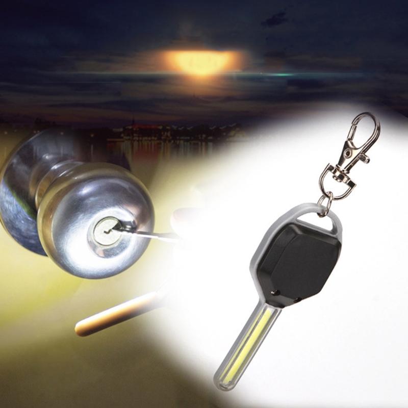 Lanterna Leve Formato de Chaveiro Mini Lanterna de Bolso Luz Minúscula