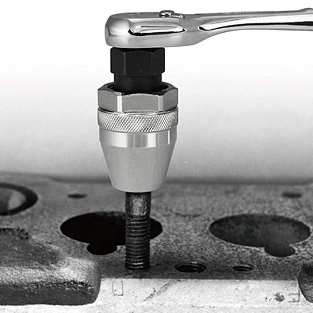Breakage Bolt Extractor 3/8inch Damaged Bolt Stud Extractor Used with Impact/Ratchet Wrench for Rust Painted Damaged Waste Bolts
