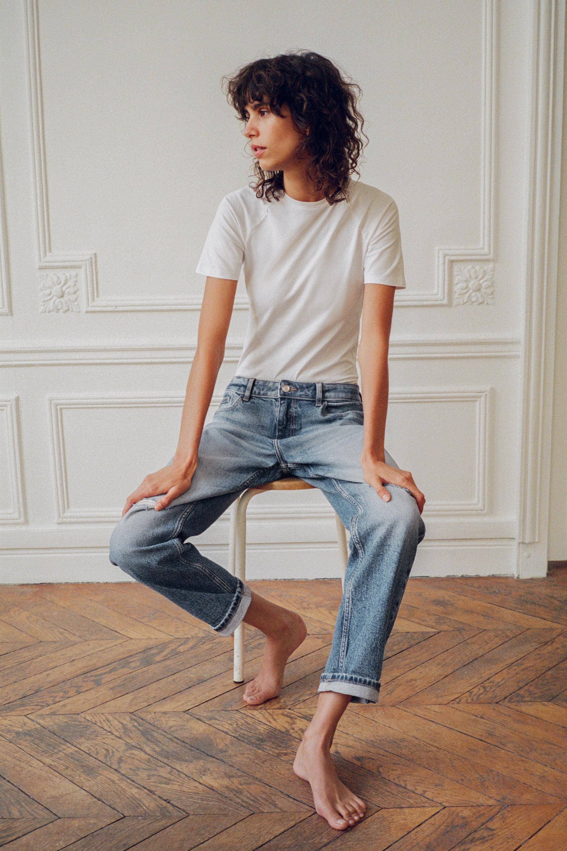 

ДЖИНСОВЫЕ ШОРТЫ Z1975 С ЗОЛОТОЙ ПУГОВИЦЕЙ