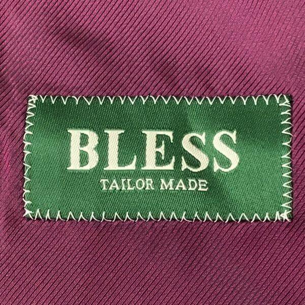 Made In Japan TaylorMade BLESS Check Tailored Jacket M Men Navy Inner Pocket(USED)