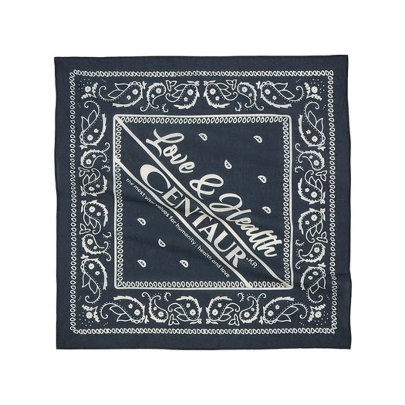 CENTAUR.KR CENTAUR ARCHIVE LARGE BANDANA_NAVY