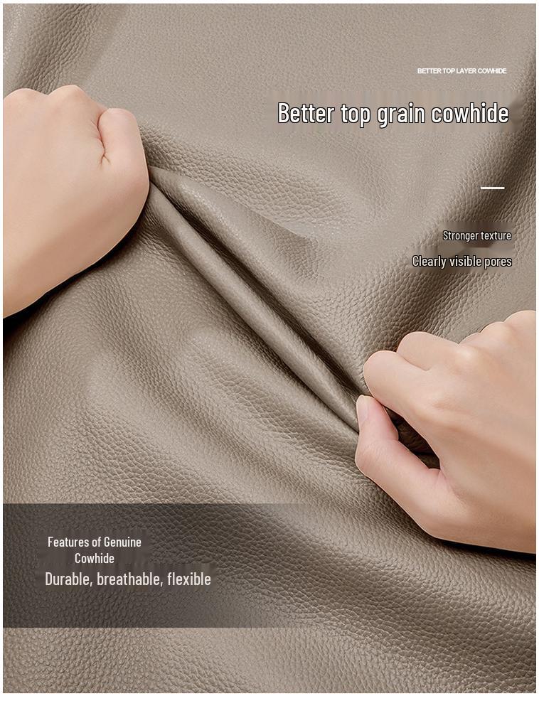 Women's Genuine Leather Crossbody Bag: High-Capacity, Versatile, and Stylish for Spring/Summer 2025