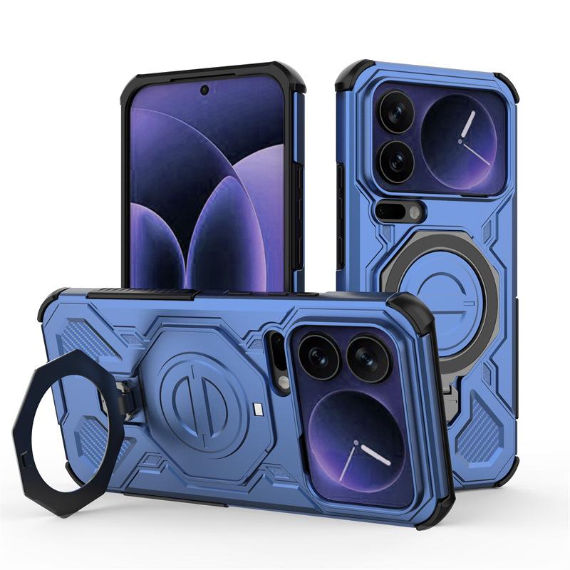 Applicable to Xiaomi 17ProMax mobile phone case 360 bracket Xiaomi 17Pro anti-drop Xiaomi 15TPro protective case