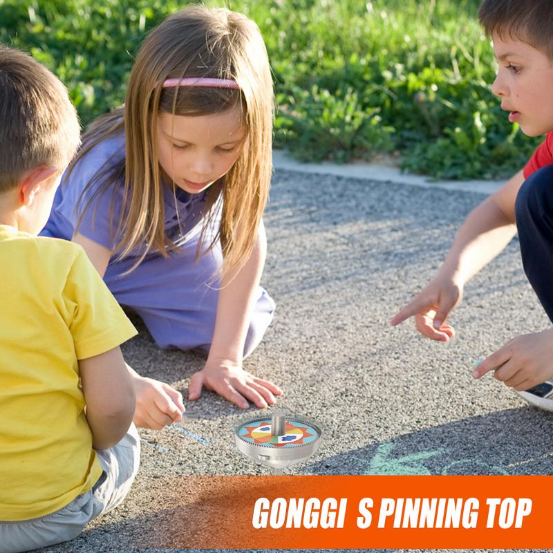 Kids Spinnin Top Korean Rotating Top Toy 3D Print Gyro Toys Interaction Game Gyroscope Relief Stress Rotating S pinning Top Toys