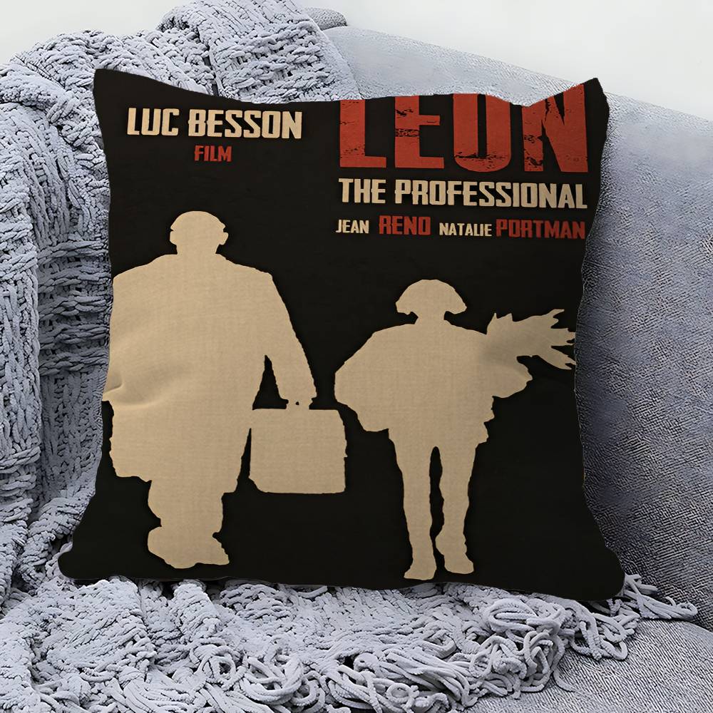 Movie Leon The Professional Pillowcase toon Gift Cushion Cover Bedroom Home Sofa Chair Seat Decor pillow case