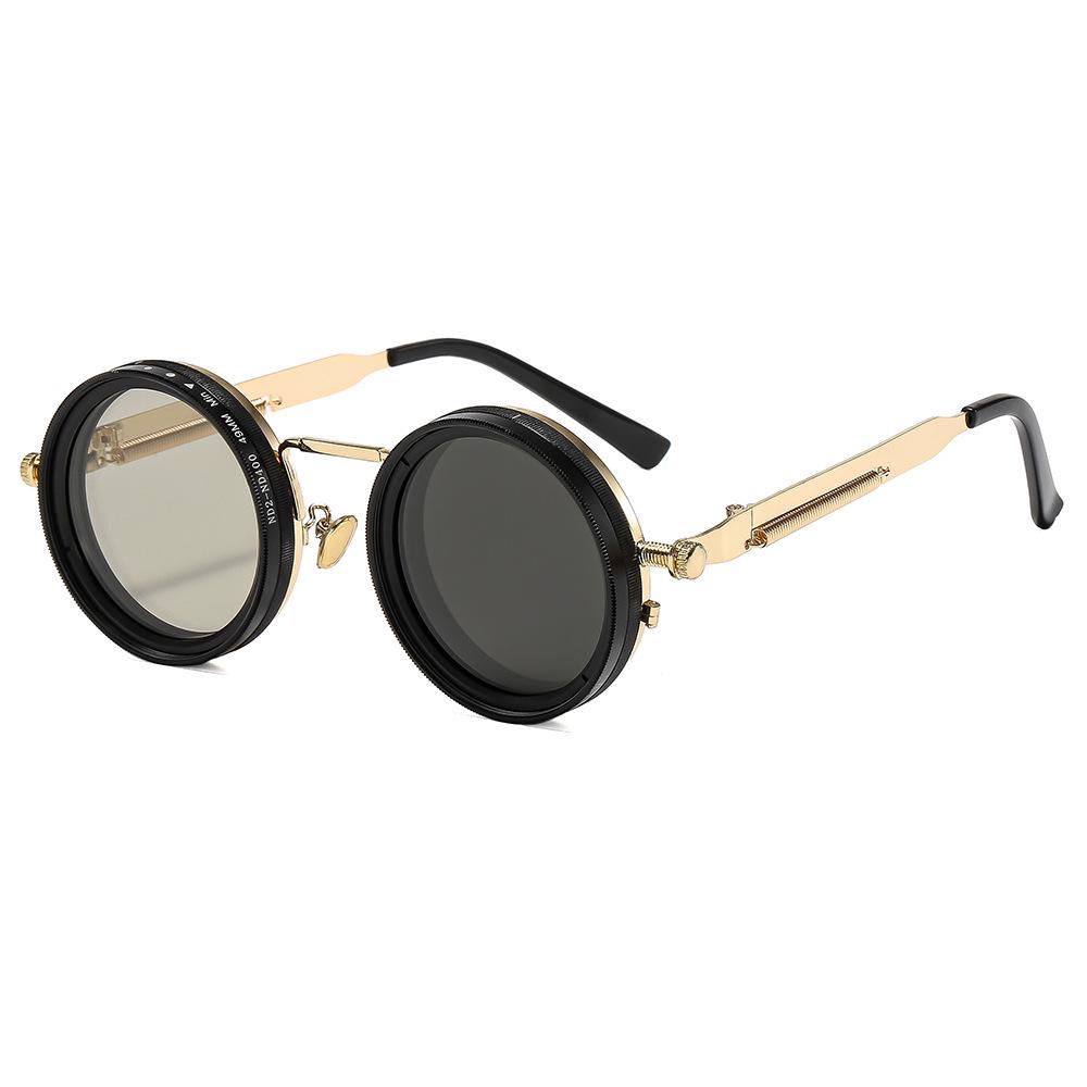 ND9 Adjustable Polarized Sunglasses: Retro UV Protection for Fishing & Driving