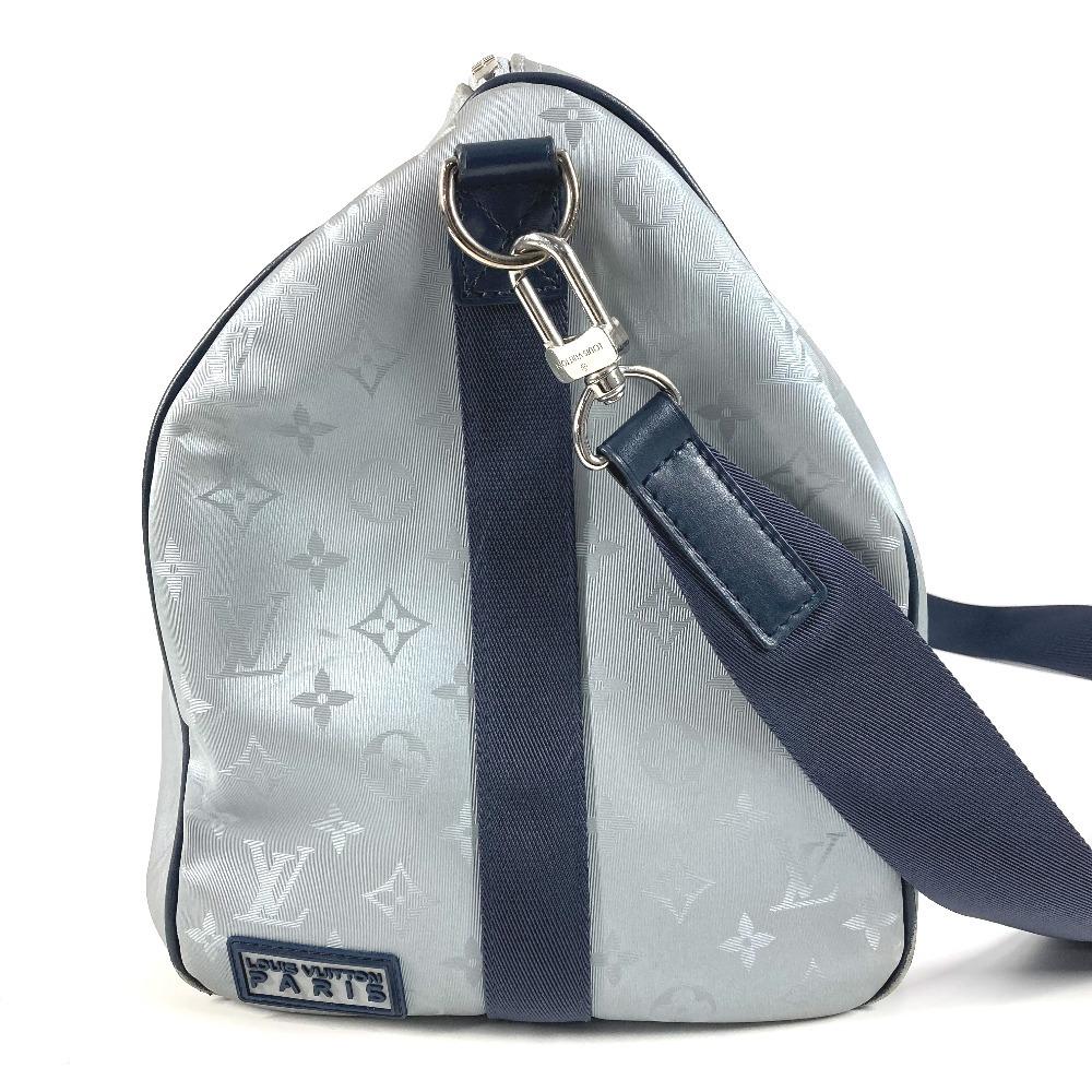 Louis Vuitton M44170 Monogram satellite Keepall-Bandouliere 50 travel Duffle Bag