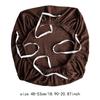 Universal Office Chair Cover Washable Polyester Spandex Seat Protector for Rotating High Back Swivel Armchair