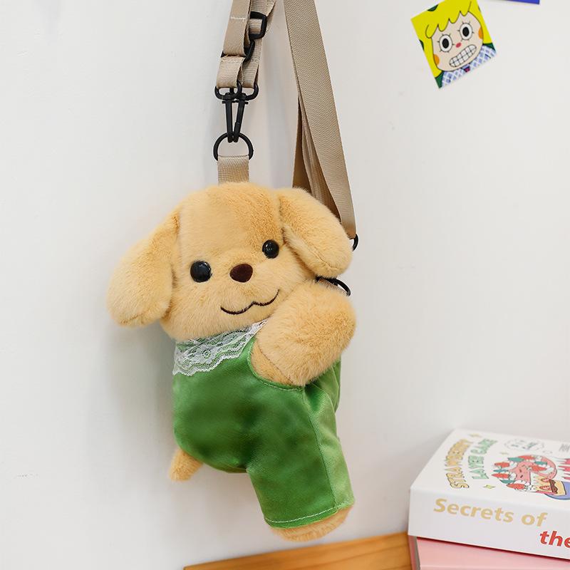 Animal Plush Bag Cute Little Turtle Capybara Messenger Bag Doll Gift Exchange