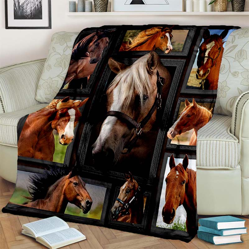 Coperta Divertente Animali Coperta Peluche A Forma Di Giraffa - Morbida