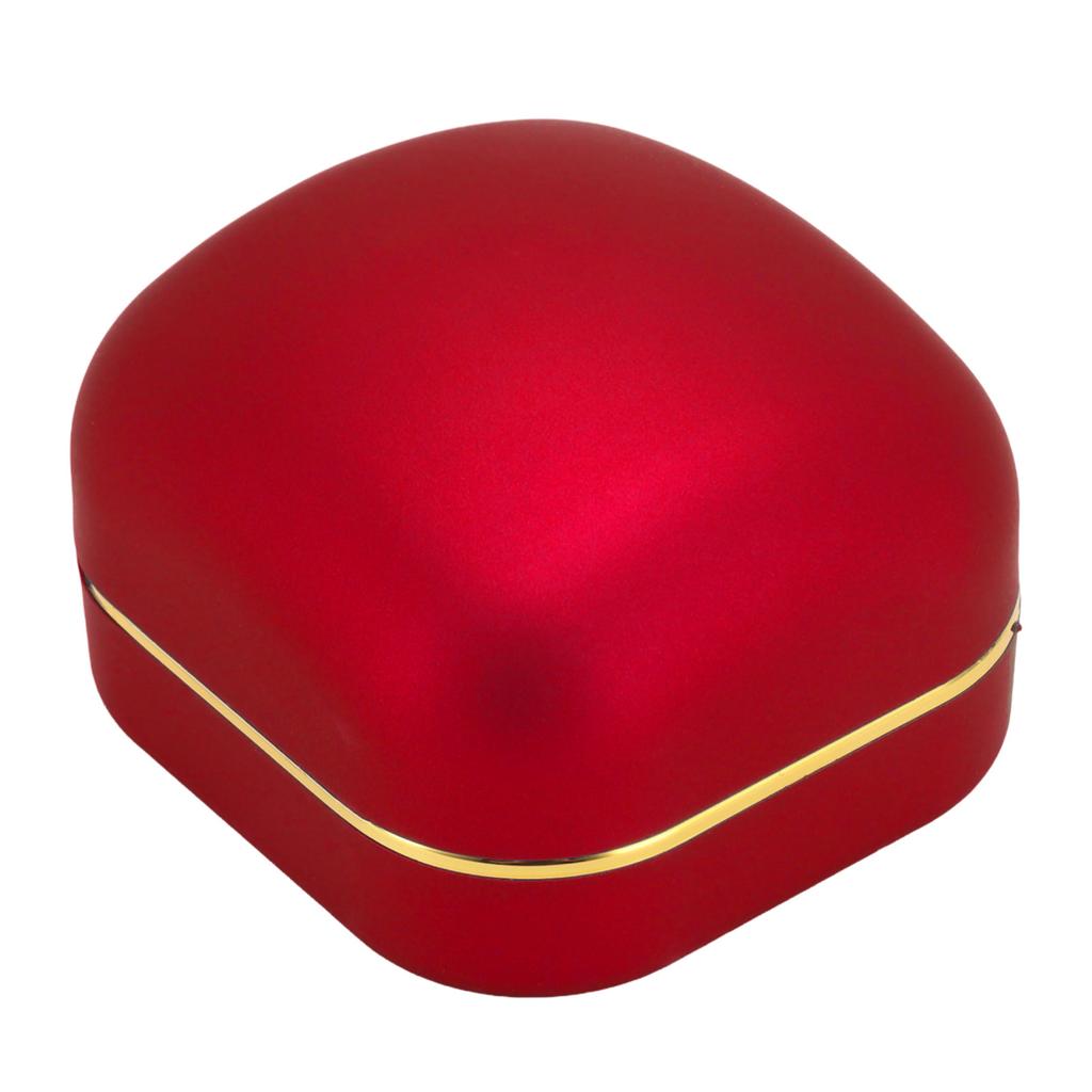 LED Ring Box Velvet Lining Exquisite Luxury Ring Box Jewelry Case with LED Light for Anniversary Wedding