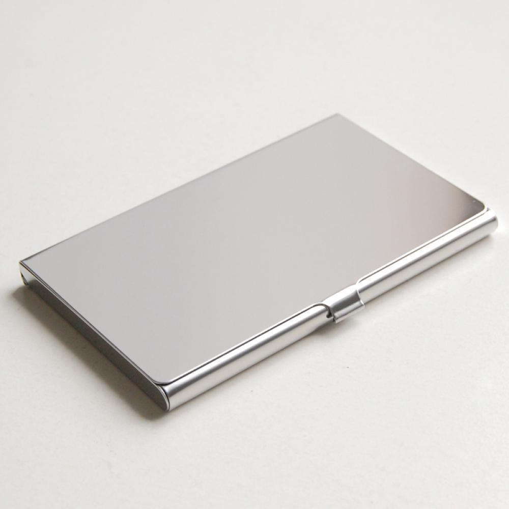 Creative Business Card Case Stainless Steel Aluminum Holder Metal Box Cover Credit Men Business Card Holder Card Metal Wallet