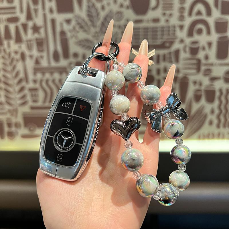 TGM3   TPU Shell Fob Bag Car Key Case Cover for Mercedes Benz W213 W205 W176 W177 W211 W212 W210 W222 Class A Maybach A B C E S R GLS