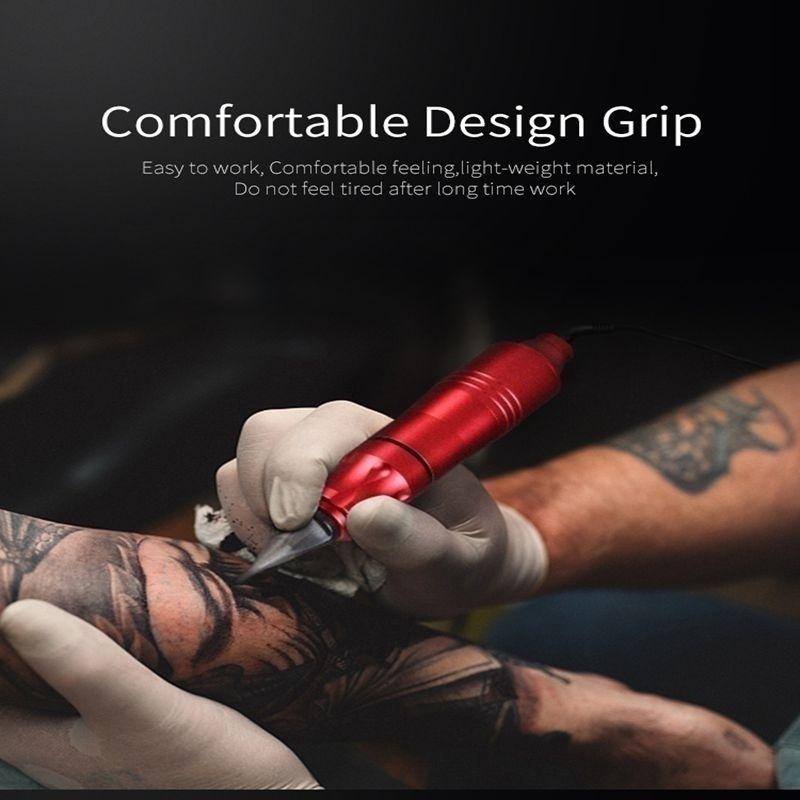 Professional Rotary Tattoo Pen Machine Kit Quiet Swiss Motor