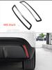Fit For MG 4 MG4 EV Mulan 2022 2023 2024 ABS Front Or Rear FogLights fog Lamp Decoration Cover Bezel Eyebrow Cover Trim Styling Q0