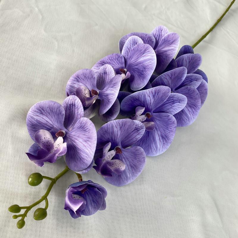 French 3d Phalaenopsis Artificial Flowers For Wedding Decor Home Display Hotel