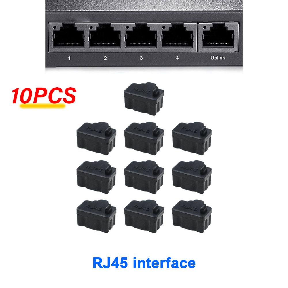SW 16Pcs/Set Silicone Dust Plug for Laptop Dust Covers Notebook Computer Port Dust Plugs Stoppers HDMI USB RJ45 Interface Cover