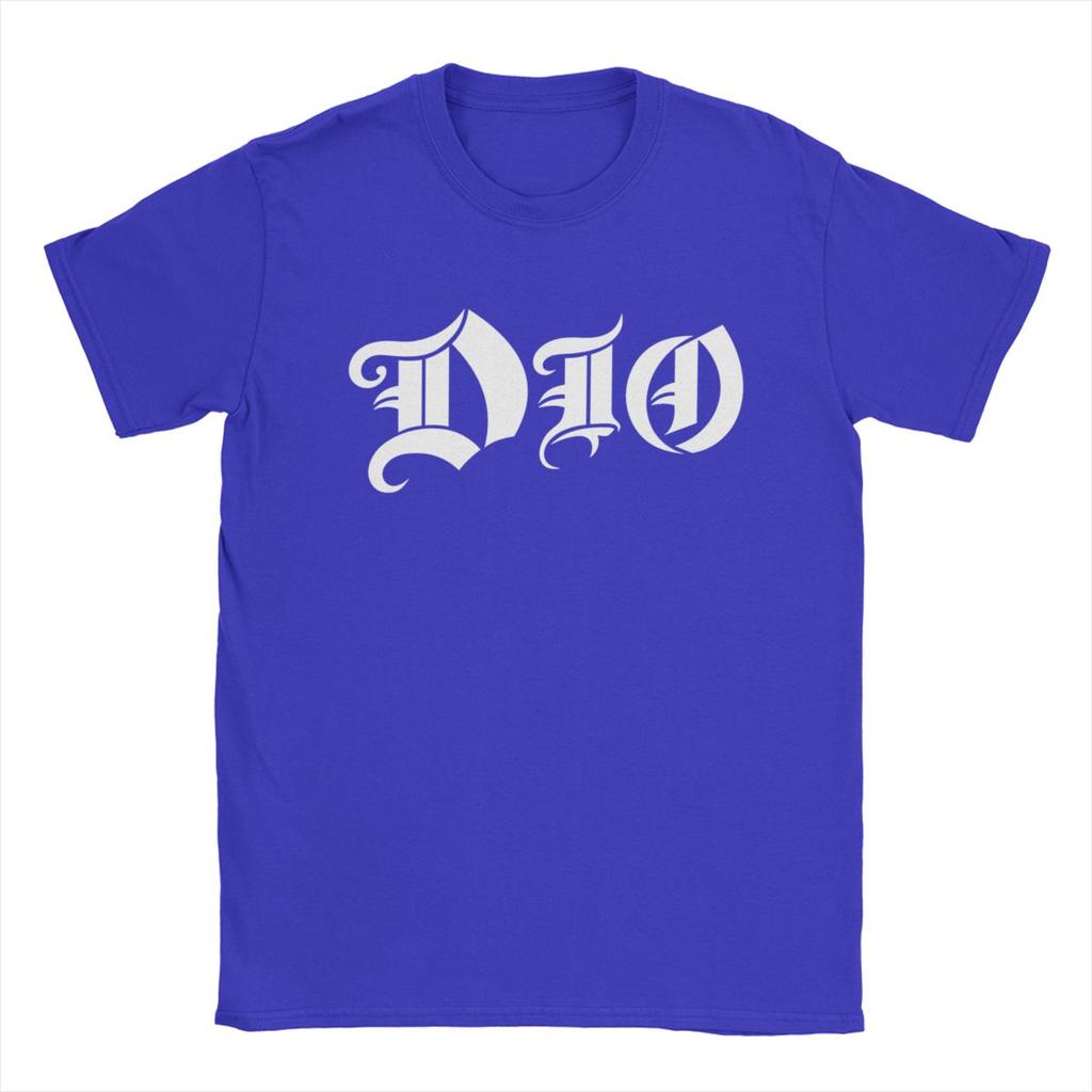 Novelty 80s Heavy Metal Dio T-Shirt for Men Crew Neck 100% Cotton T Shirt Short Sleeve Tees Gift Idea Clothes