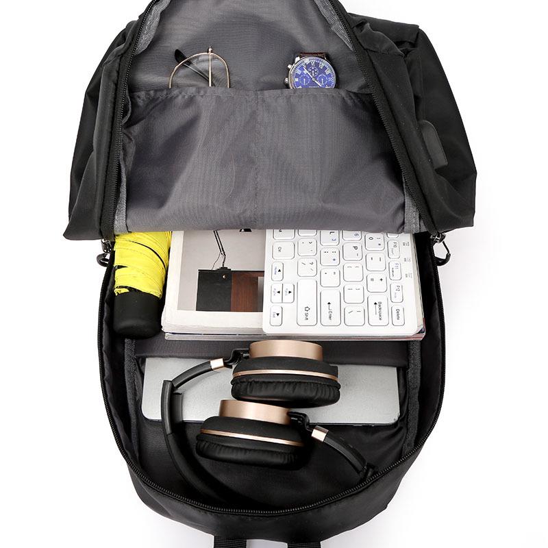 Feisha Unisex Polyester School Backpack - Korean Style Single Shoulder, Perfect for Students and Travel