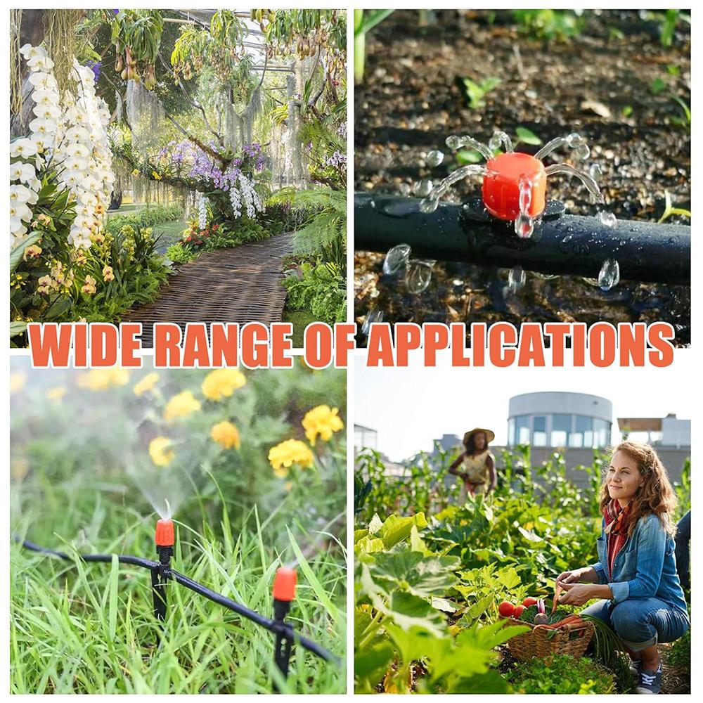 149-Piece 40m Automatic Drip Irrigation Kit for Outdoor Gardens and Potted Plants