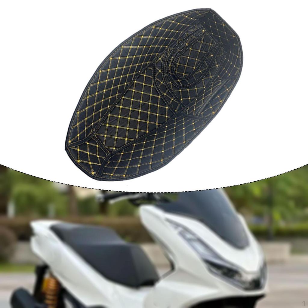 Motorcycle Seat Bucket Mat, Sitting Lining Mat Protector Pad, Storage Rear Cargo Trunk Liner