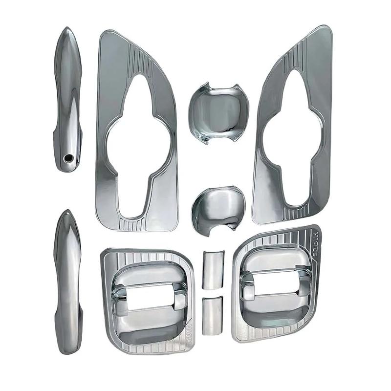 Door Handle Bowl Cover Trim For Toyota Hiace Commuter -2024 Chrome Silver Car Decoration Cars Accessories Exterior Styling