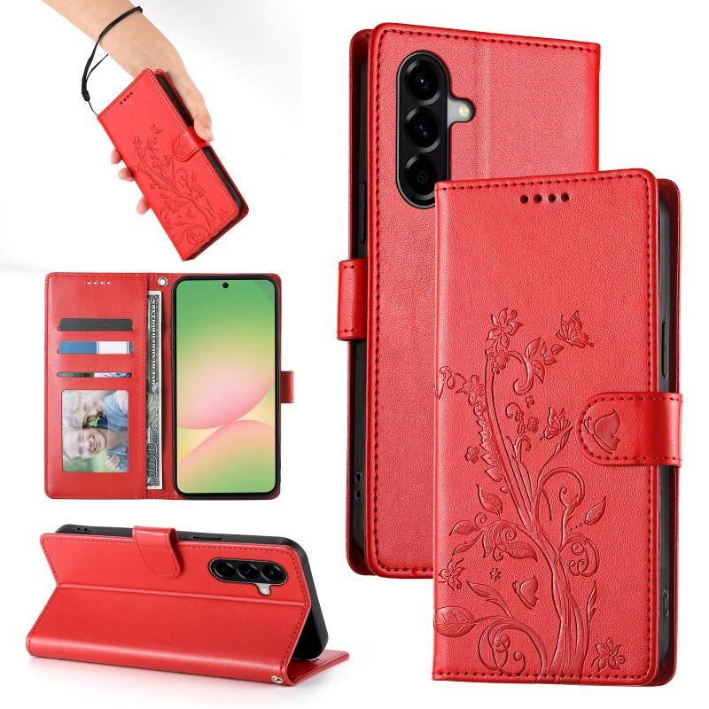Leather Wallet Card Phone Case For Samsung Galaxy A17 A56 A36 A26 A16 A55 A35 A25 A15 A54 A34 A14 A53 A33 A23 A13 A52S A32 Cover
