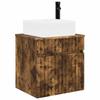 Wall Mounted Washbasin Vanity Smoked Oak