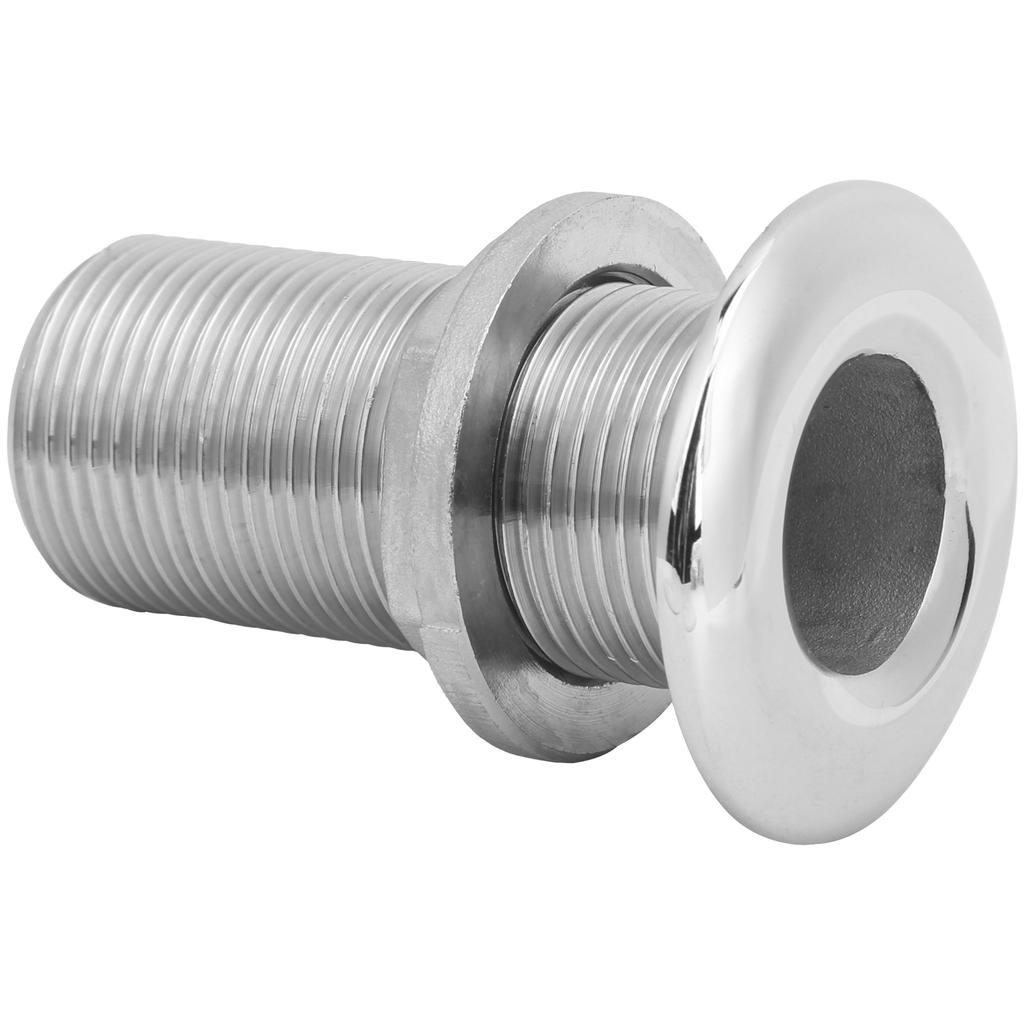 Thru Hull Fitting Connector Stainless Steel MJS022 Outlet Joint for Boats Yacht Hose1in