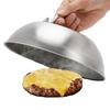 Teppanyaki Dome - Domed Lid for Griddle Burgers - Heat-Resistant Round Flat Top Steaming Lid for Steak Grilling, Teppanyaki, and BBQ Cooking