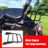 Steel Motorcycle Sissy Bar Backrest Rear Luggage Rack Black For Yamaha V-Star 400 650 1100 Dragstar 400 650 XVS 1100