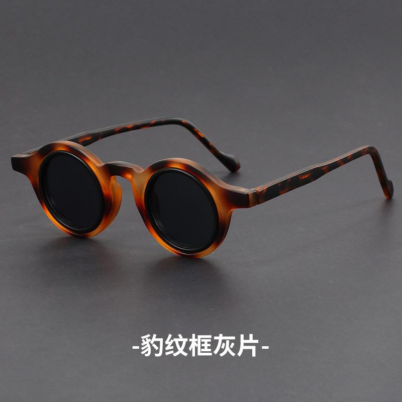 

Круглые очки в стиле стимпанк с маленькой оправой для мужчин Роскошный бренд Панк Звезда Мужские Женские Солнцезащитные очки Ретро очки