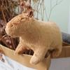 30 cm/20 cm Capybara Plüsch Simulation Capibara Anime Fluffty Spielzeug Kuscheltiere Weiche Puppe Kinder Geburtstag Geschenk Senden Aufkleber