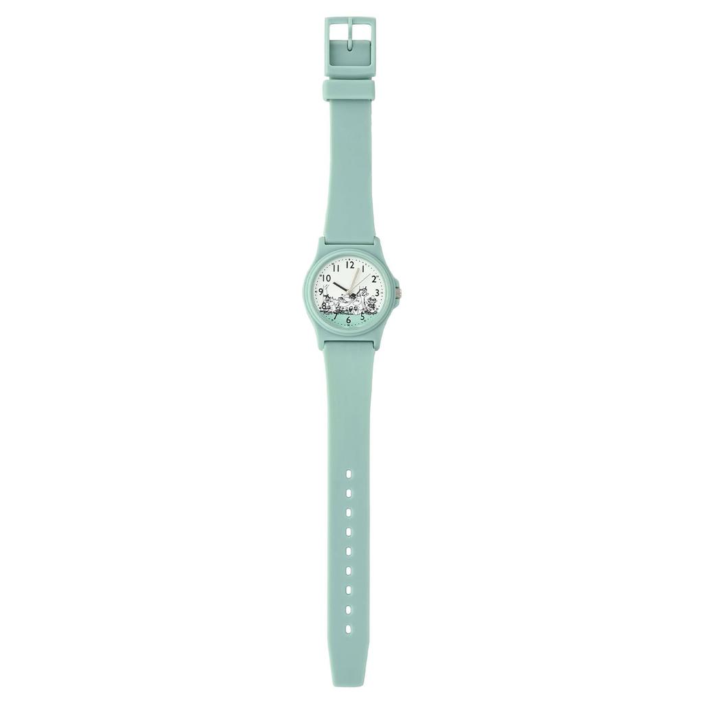 Fieldwork Analog Moomin Japanese Comes In Special Suitable for and Casual Model Women's Watch, Design, Movement, Glow-in-the-Dark (Luminous),