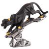 Black Cheetah Showpiece for Home Decor Showpiece | Cheetah Statue for Home Decorative Showpiece Item (Multicolor)